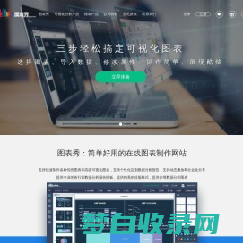 图表秀——免费在线图表制作工具,数据可视化工具