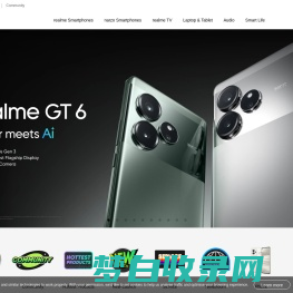 真我realme官方商城-真我GT6 新品火热预约中！