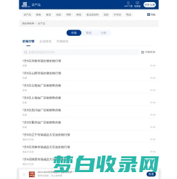 农产品信息网_农产品/农副产品/畜牧业市场价格行情走势查询_我的钢铁网