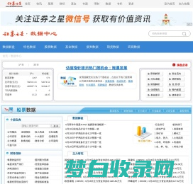 数据频道-证券之星-提炼数据精华 解开财富密码